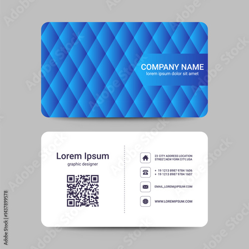 Modern business card template