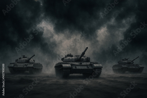 War Conflict Military Tanks