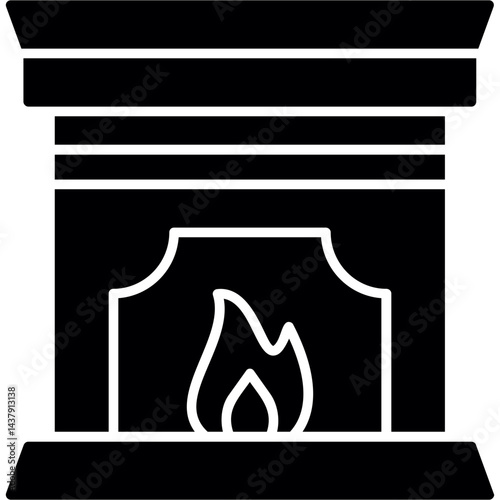 Fireplace icon