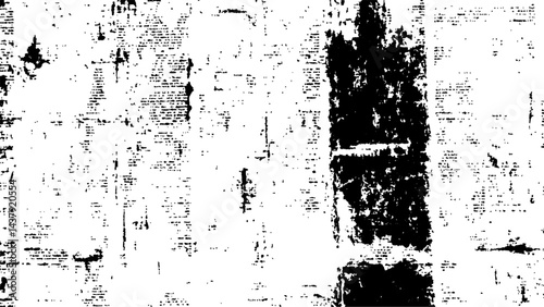 Wallpaper Mural background of old vintage newspapers. Grunge newspaper texture, Vintage newspaper texture background. Vector white and black newspaper paper grunge vintage old aged texture. Torontodigital.ca