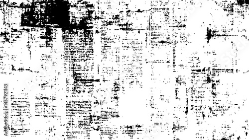 Wallpaper Mural background of old vintage newspapers. Grunge newspaper texture, Vintage newspaper texture background. Vector white and black newspaper paper grunge vintage old aged texture. Torontodigital.ca