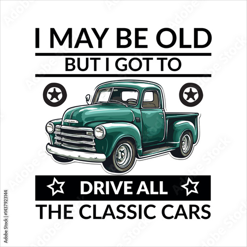 Take your T-Shirt design to the next level by using this Antique Classic Car T-Shirt design template by Dirtyline Studio. Use this ready-to-use T-Shirt design and start designing like a Pro