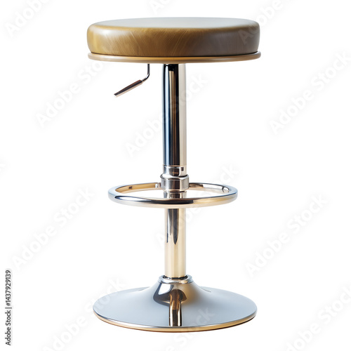 silver bar stool