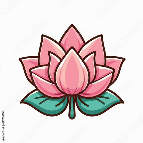 lotus, flower, beauty, vector, nature, floral, blossom, leaf, illustration, icon, plant, natural, meditation, bloom, petal, design, spa, isolated, art, flora, background, decoration, lily, pink, zen, 