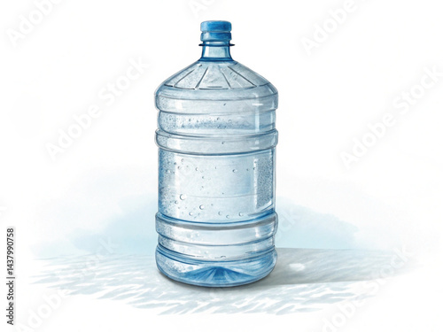 water-bottle-isolated-on-transparent-on-white-background 