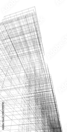 Architecture building. Design background vector illustration
