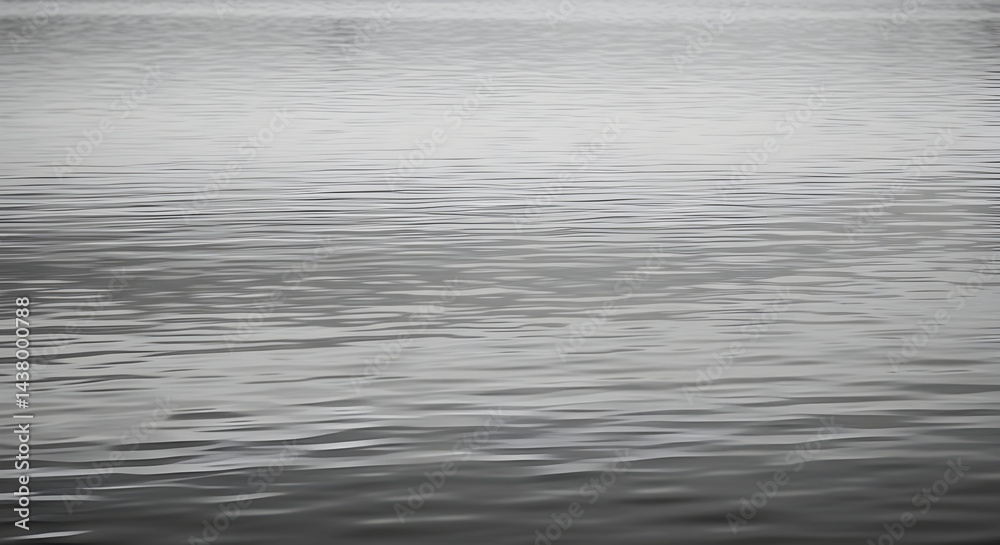 Obraz premium Gentle Silver Reflections on Water Surfaces Capturing Subtle Ripple Patterns