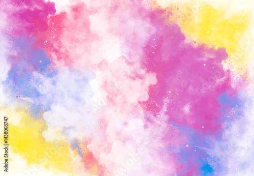 Elegant pink and colourful Abstract Background. Purple yellow green blue and white Abstract Background for Creative Projects