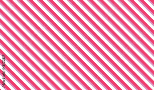 Seamless pattern pink  diagonal striped background, Candy Cane Stripes Seamless Pattern, Christmas Stripes Textured, texture fabric.