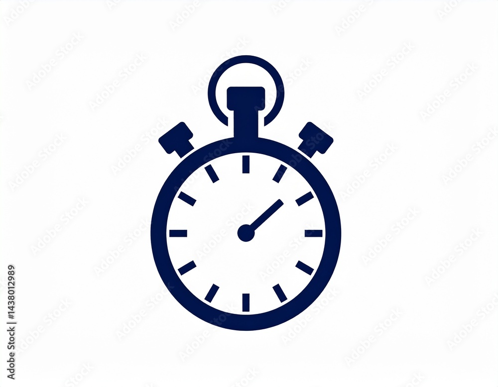Stopwatch symbol, countdown timer Stopwatch symbol, countdown timer