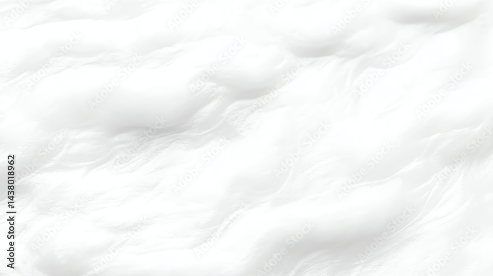 Fototapeta premium Abstract White Texture Background with Soft, Flowing Waves and Subtle Depth