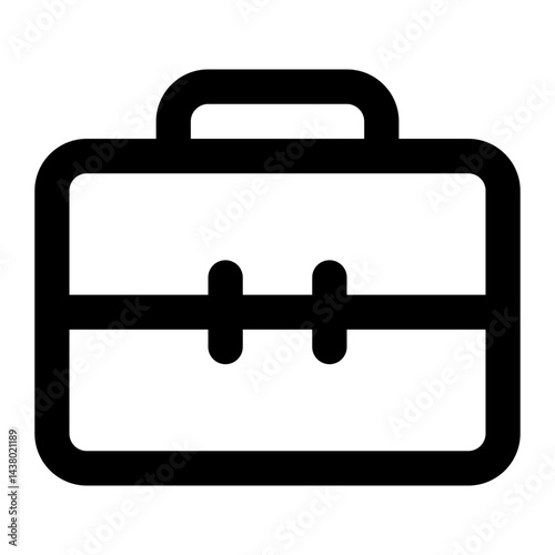 briefcase icon for illustration