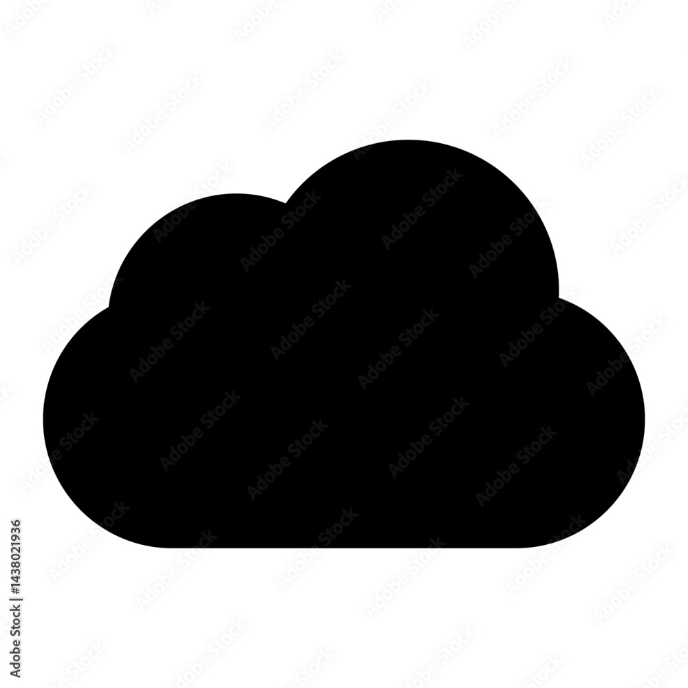 cloud icon for illustration cloud icon for illustration