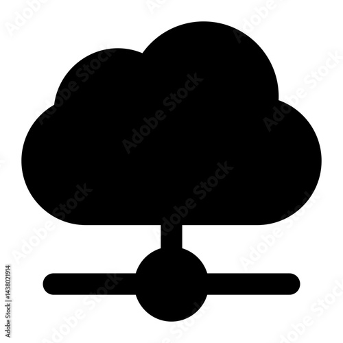 cloud icon for illustration