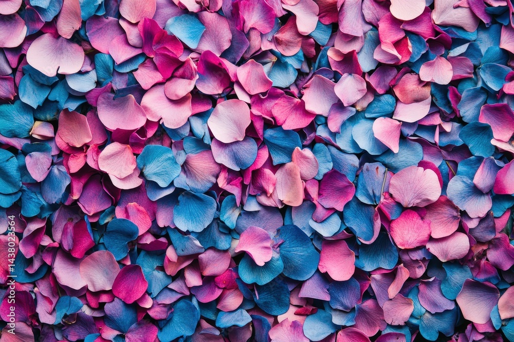 A vibrant tapestry of multicolored rose petals. A vibrant tapestry of multicolored rose petals.