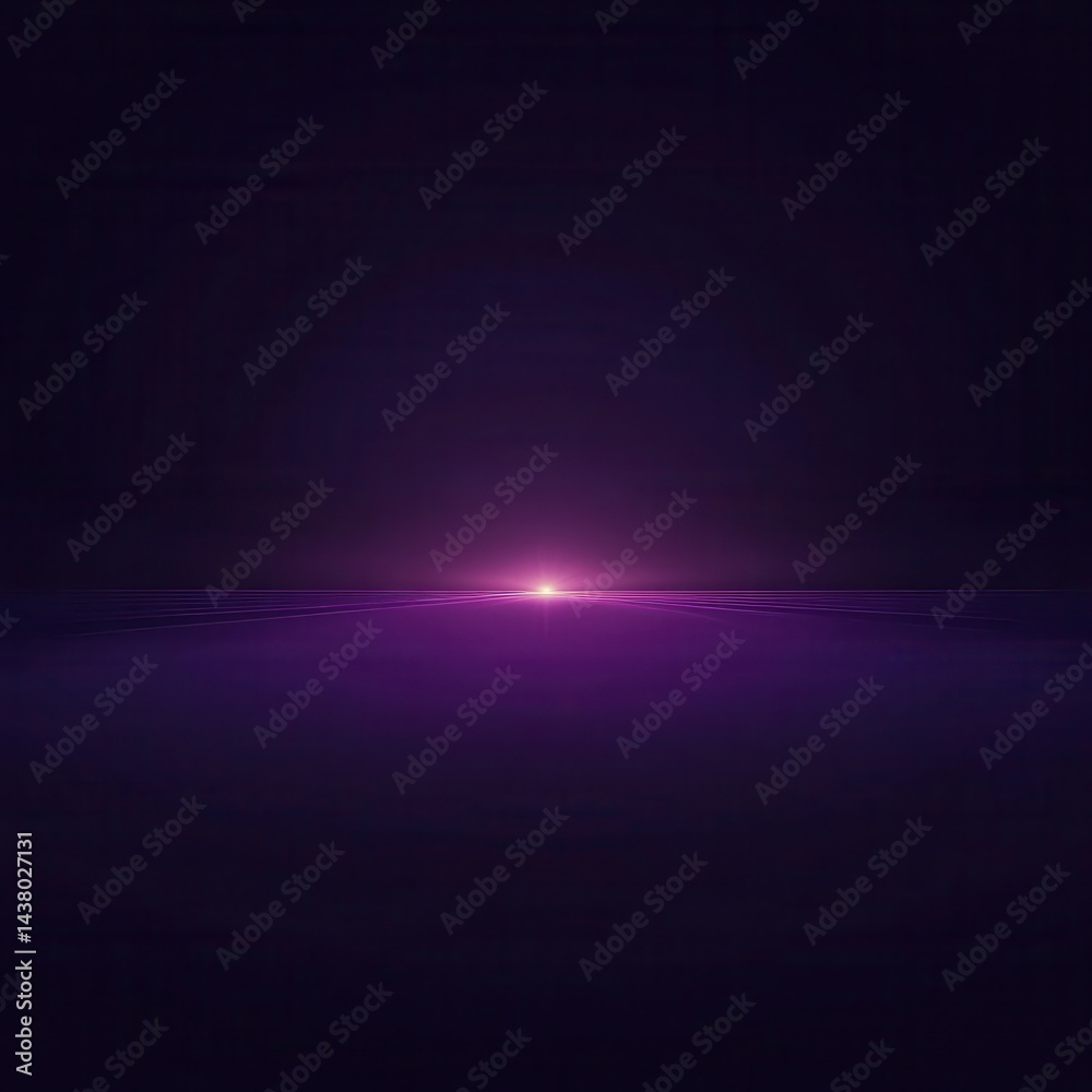 Dark Purple Background with Central Light Source Dark Purple Background with Central Light Source