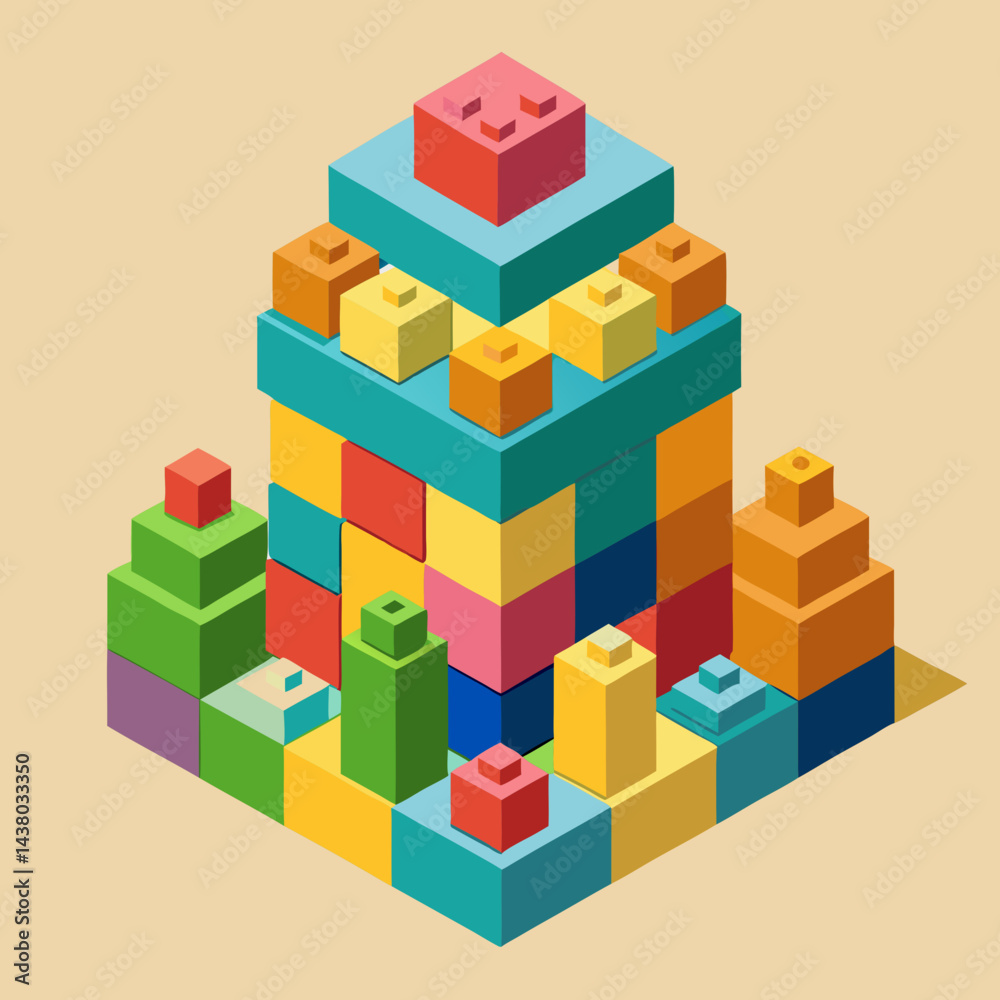 Fototapeta premium toy blocks