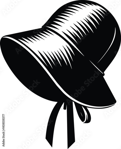 Amish Headwear Simple Symbol