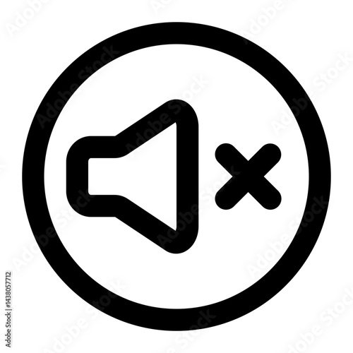mute icon for illustration