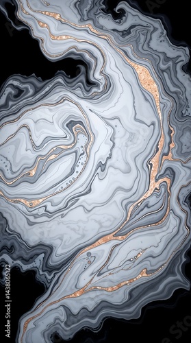 Elegant pale pink marble texture with intricate, opulent gold veining creates a luxurious and