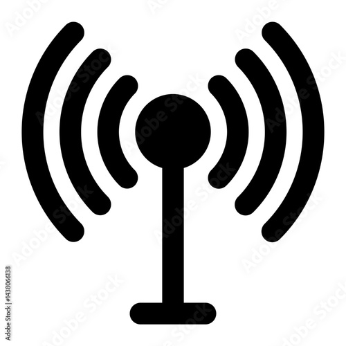antena icon for illustration