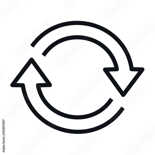 Refresh arrow vector