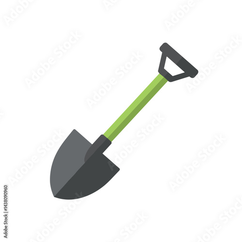 Garden shovel icon for digging and planting tasks