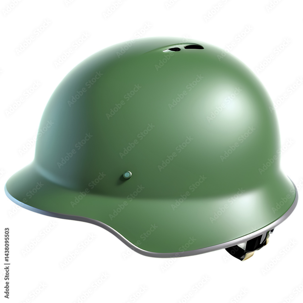 Fototapeta premium Military Helmet: Essential Protective Gear for Tactical and Emergency Response Environments