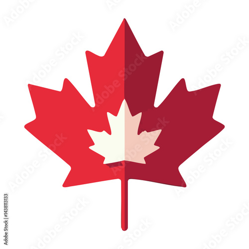 Explore Canadian Culture National Pride with this Maple Leaf Vector photo