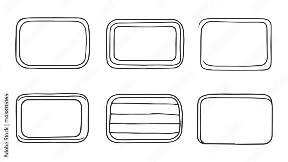 Bath mat set line art Bath mat set line art