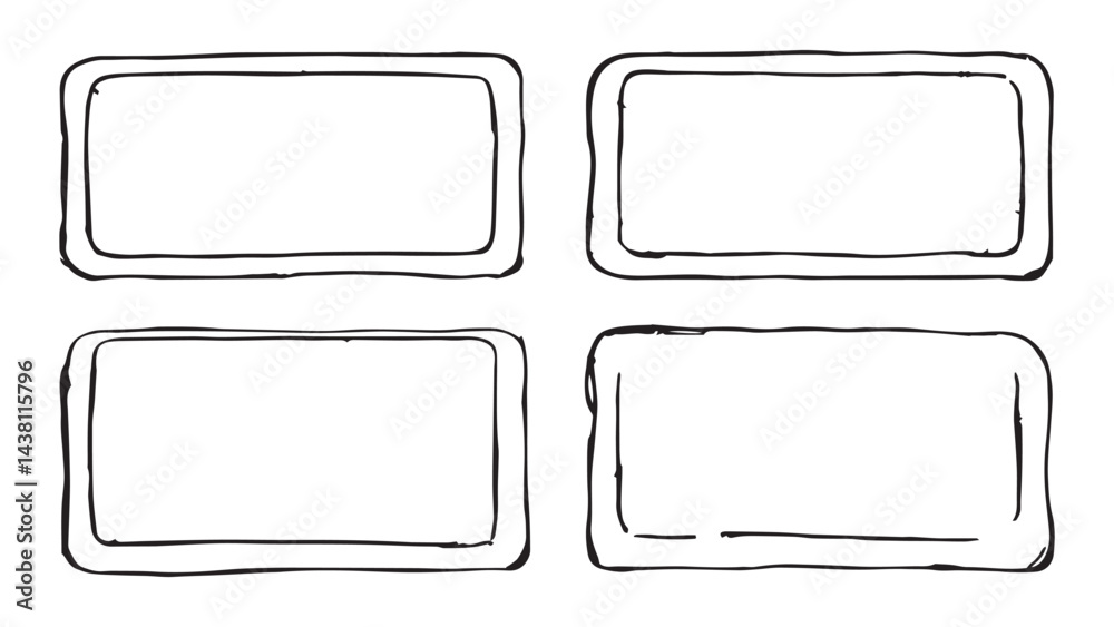 Bath mat set line art Bath mat set line art