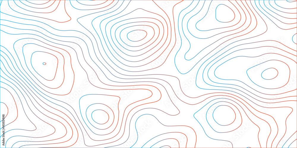Abstract colorful contour wave lines topographic background, lines map seamless pattern, modern wallpaper texture and realistic design used for banner and posters, mountain relief geographic pattern. Abstract colorful contour wave lines topographic background, lines map seamless pattern, modern wallpaper texture and realistic design used for banner and posters, mountain relief geographic pattern.