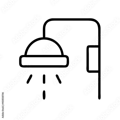 shower icon vector illustration