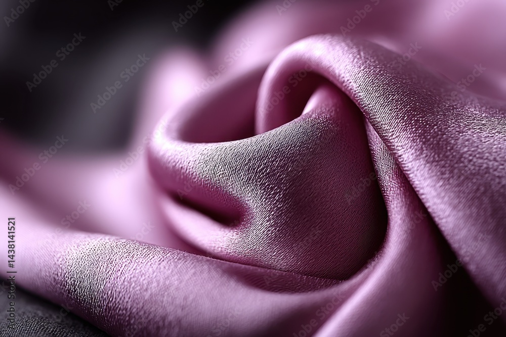 Fototapeta premium A close up shot of a purple fabric