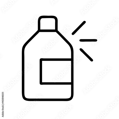 spray bottle icon vector illustration