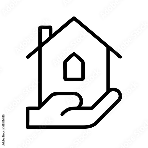 home insurance icon vector illustration