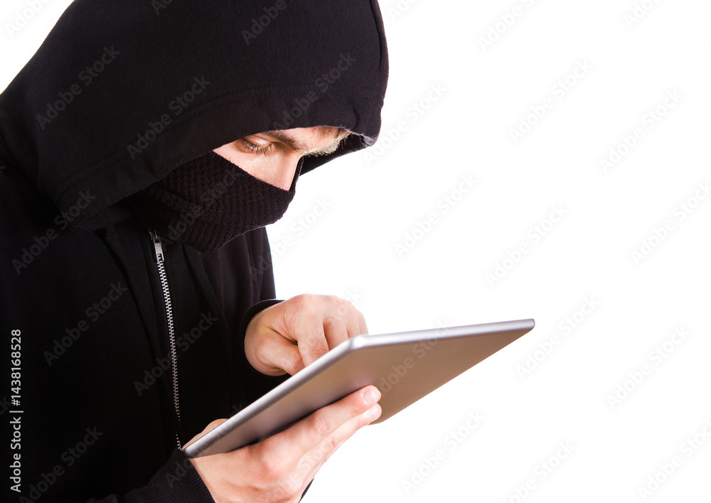 Hacker with a Tablet