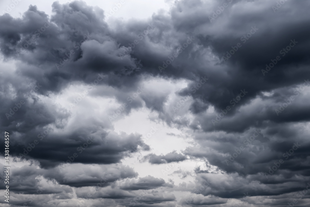 Dramatic Storm Clouds Background