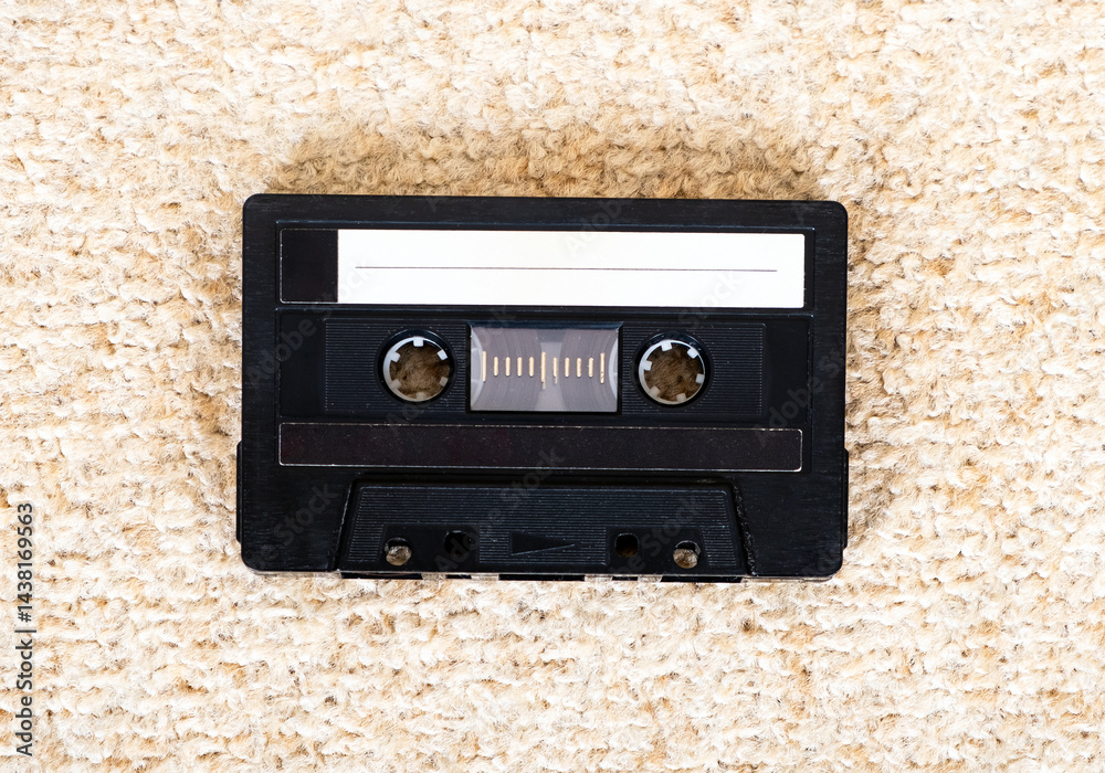 Old Audio Tape Cassette
