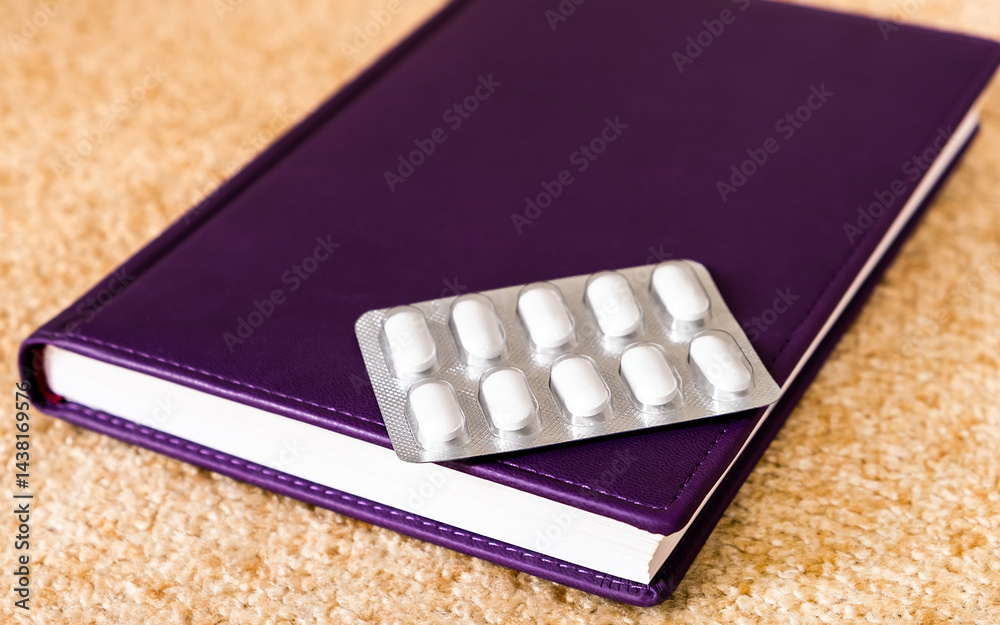 Book with a Pills