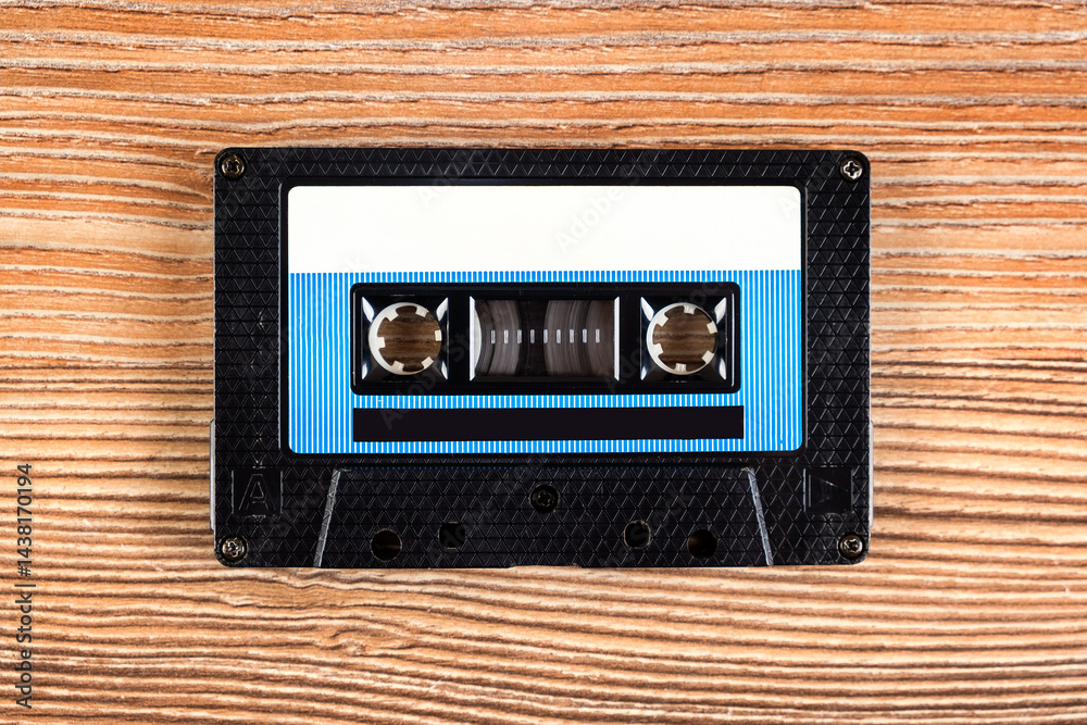 Old Audio Tape Cassette