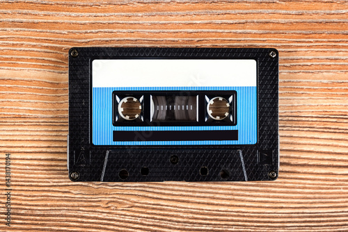 Obraz na płótnie Old Audio Tape Cassette w salonie