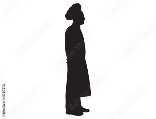 Wallpaper Mural CHEF SILHOUETTE WHITE BACKGROUND Torontodigital.ca
