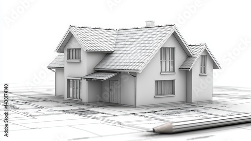 Detailed house blueprints with calculator comprehensive planning and cost estimation for residential construction projects