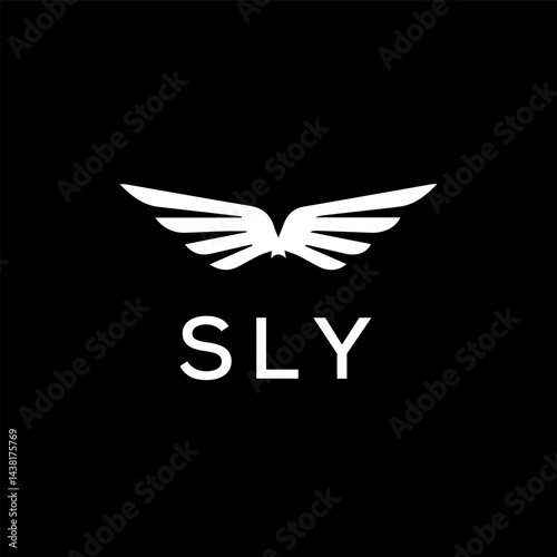 SLY Letter Initial Logo Design Template Vector Illustration