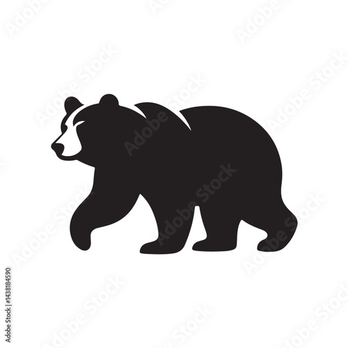 Bear Minimal Smooth Silhouette Shape