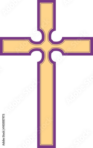 Christian cross illustration.