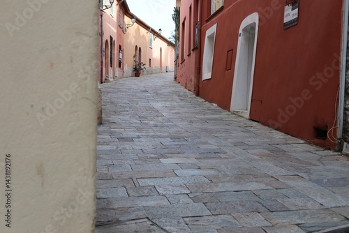 Fototapeta Naklejka Na Ścianę i Meble -  Old streets of Villefranche-sur-mer, Provence-Alpes-Côte d'Azur, France. II