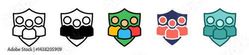 Protection Management multiple icon