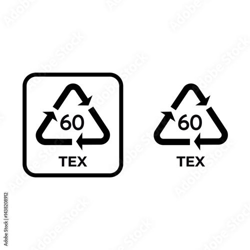 60 TEX ICON VECTOR
